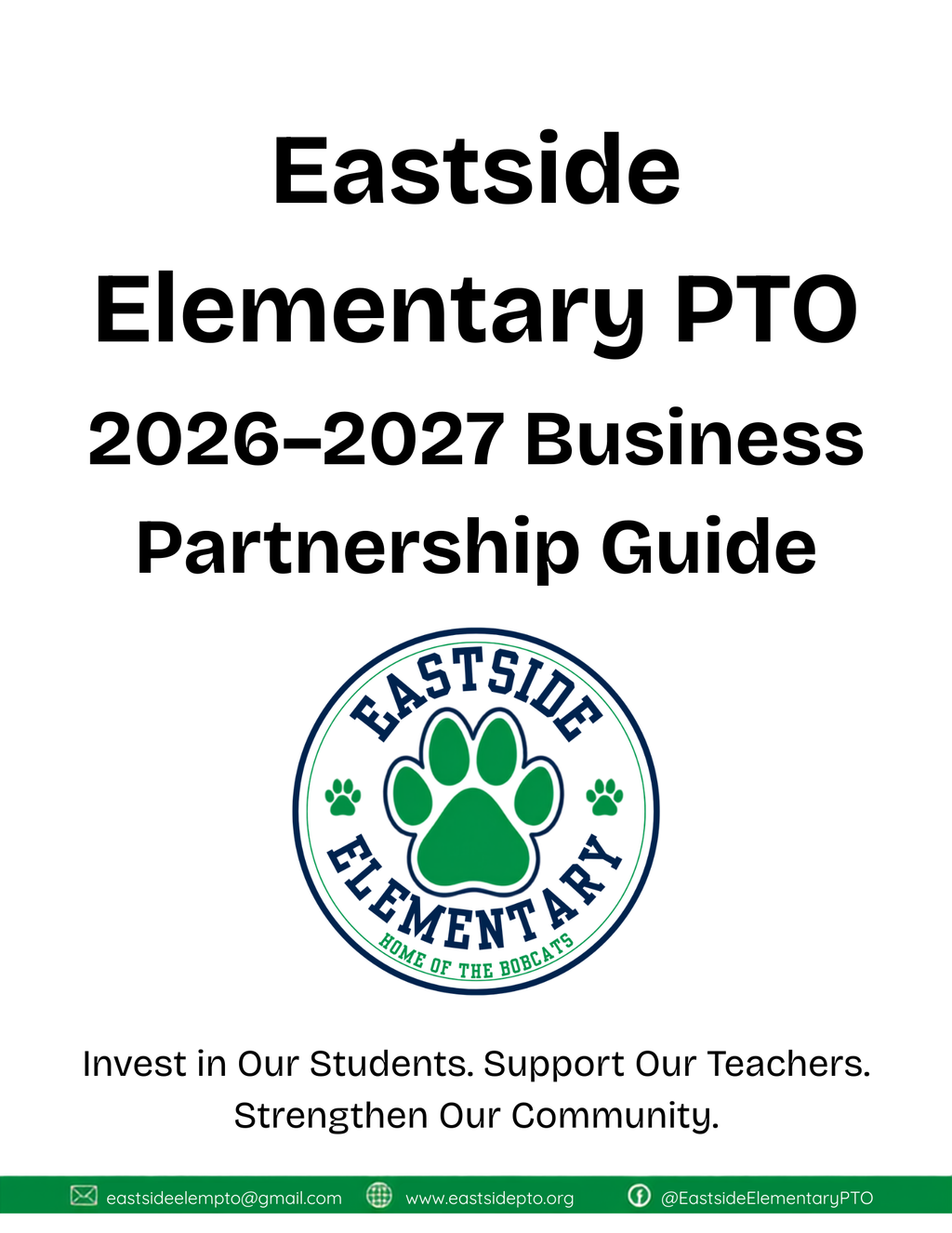Eastside PTO Business Partnership 2026–27