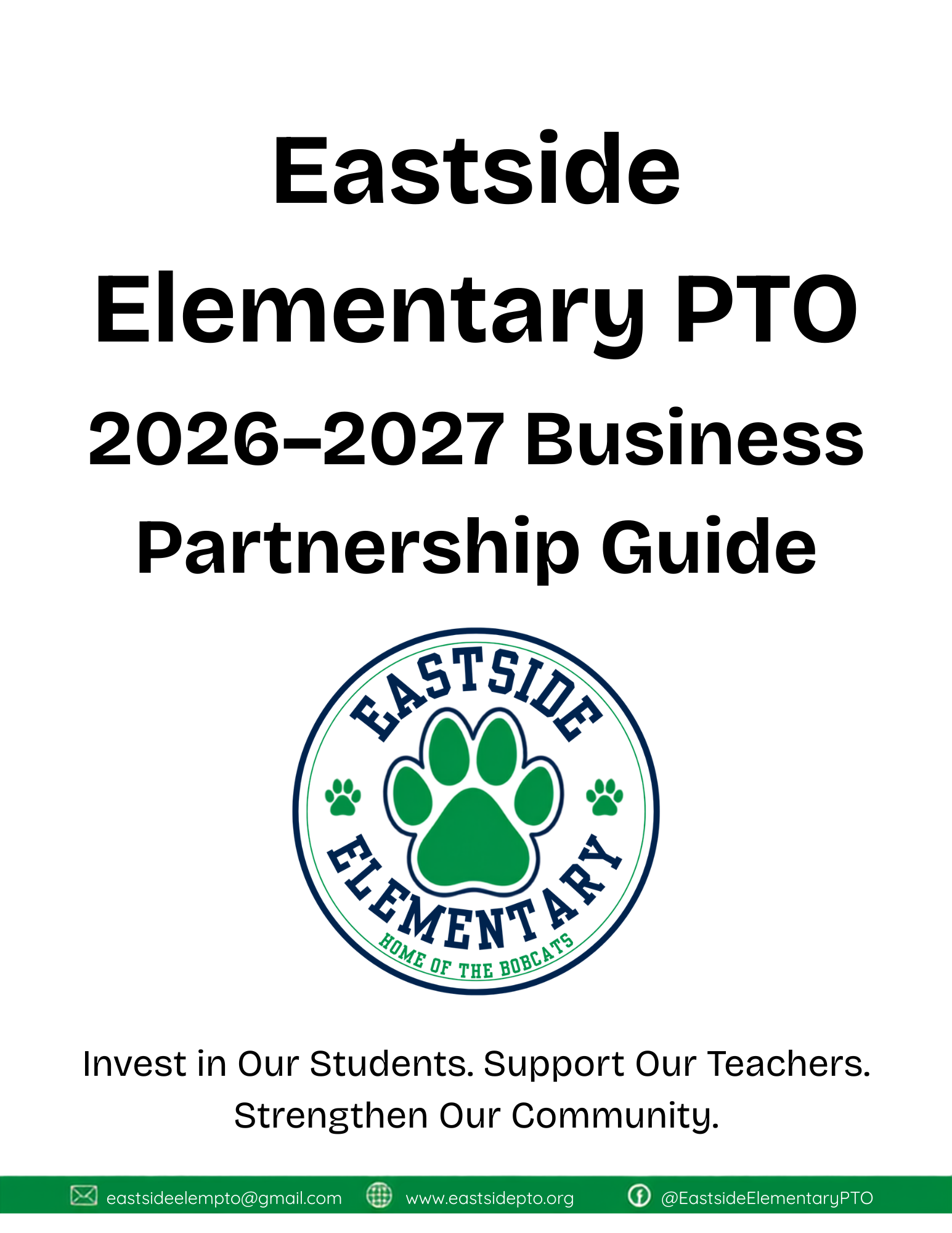 Eastside PTO Business Partnership 2026–27