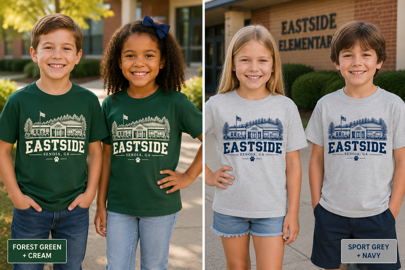 Eastside Everyday Tee - Schoolhouse Edition
