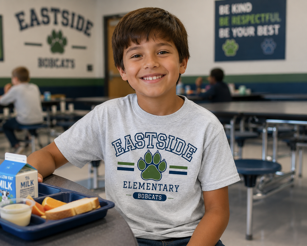 Eastside Paw Print Tee