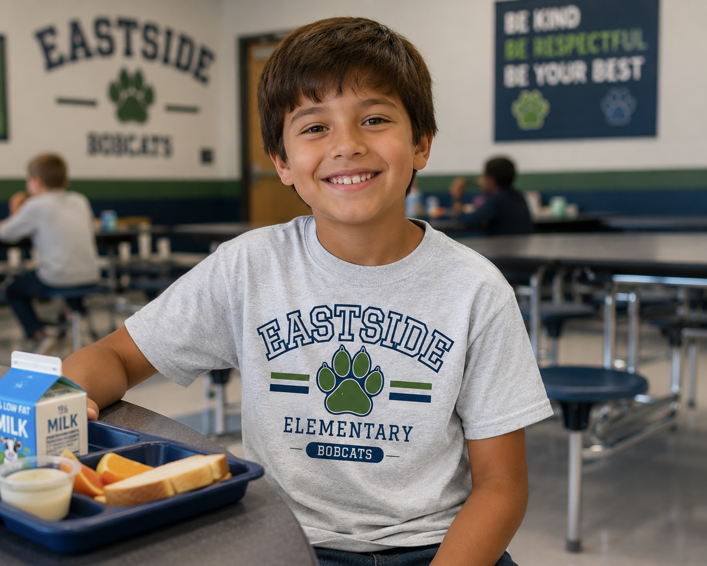 Eastside Paw Print Tee